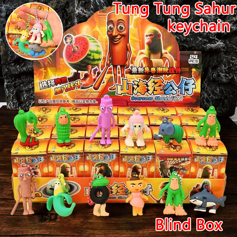 Gummy Candy - Italian Brainrot Tungtungtung Sahur Figure Blind