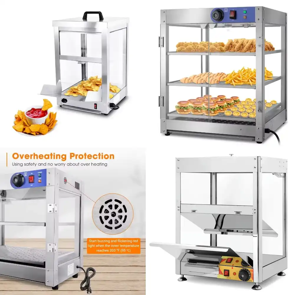 Popcorn - Potato Chips Popcorn Insulation Display Cabinet