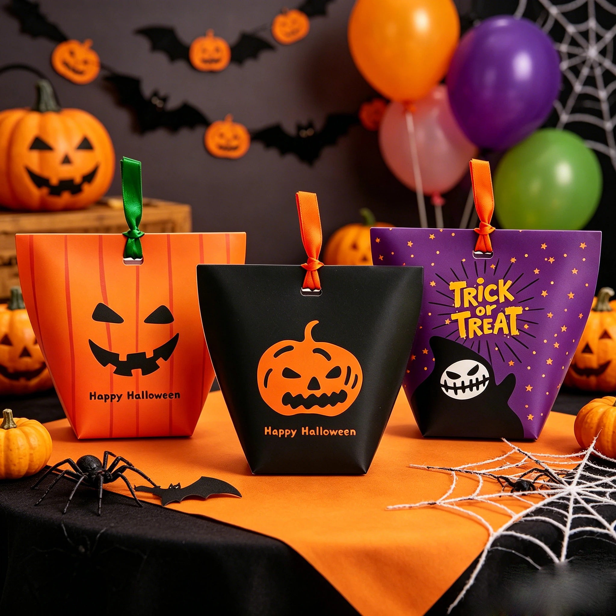 Chocolate Snack - 50Pcs Portable Halloween Weird Candy Boxes