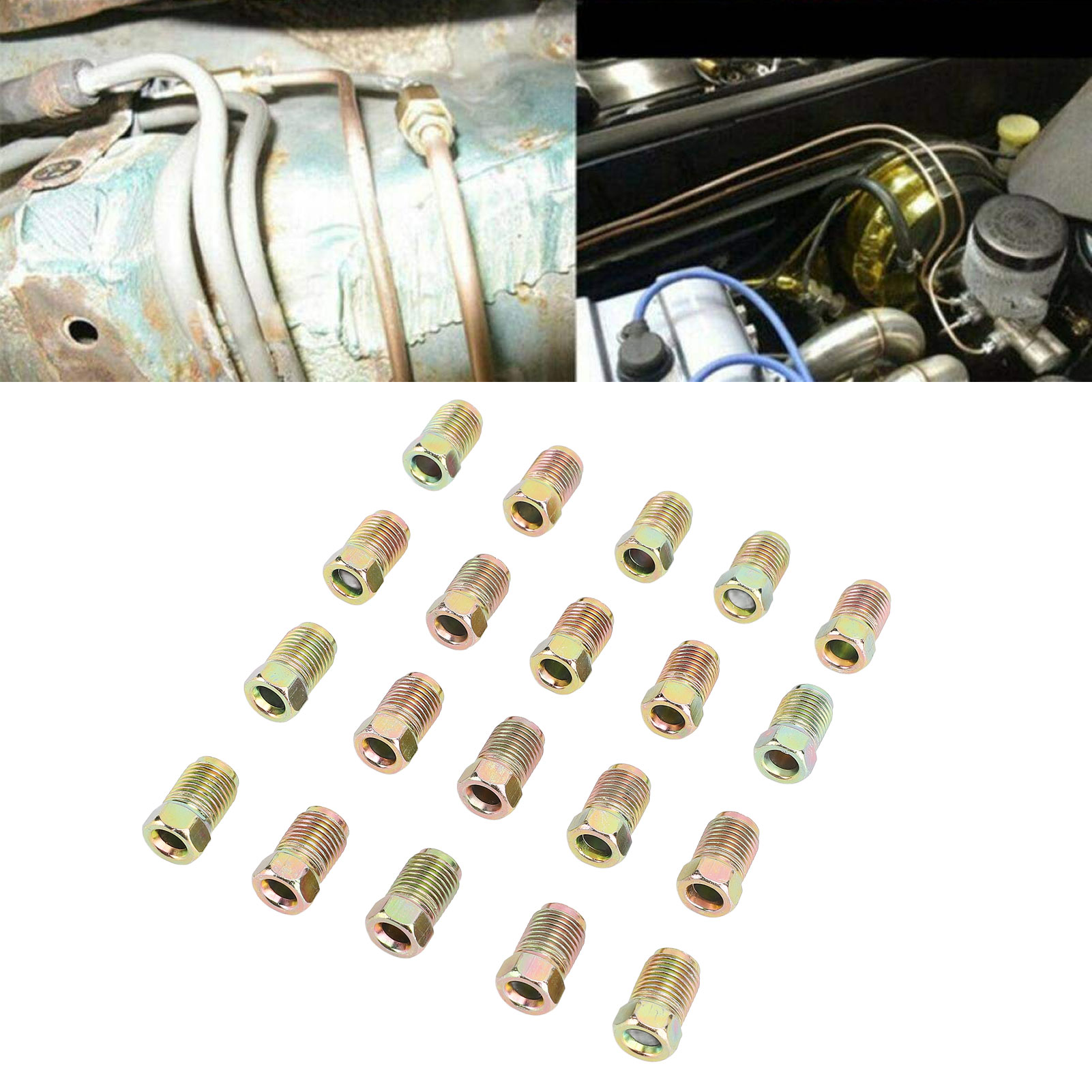 Nuts Mix - Brake Line Fittings Assortment M10x1.0 Brake