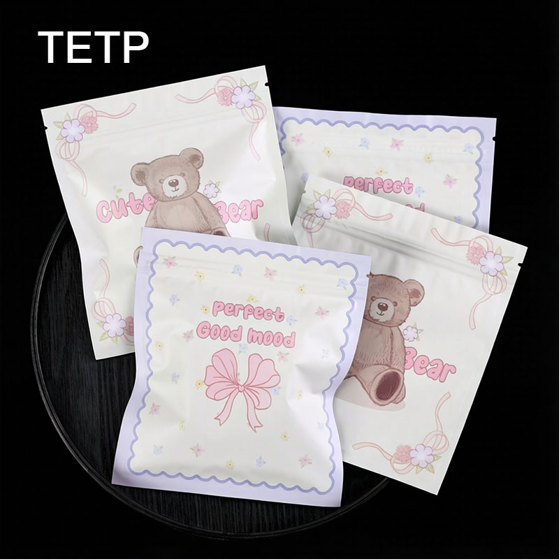 Chocolate Snack - TETP 100Pcs Cartoon Aluminum Foil Packaging