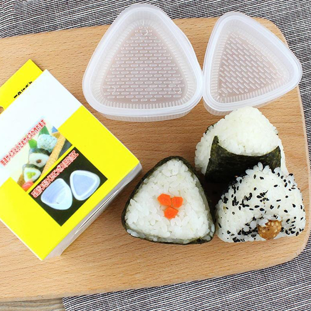 Seaweed Snack - 2Pcs Triangle Rice Ball Mold Set