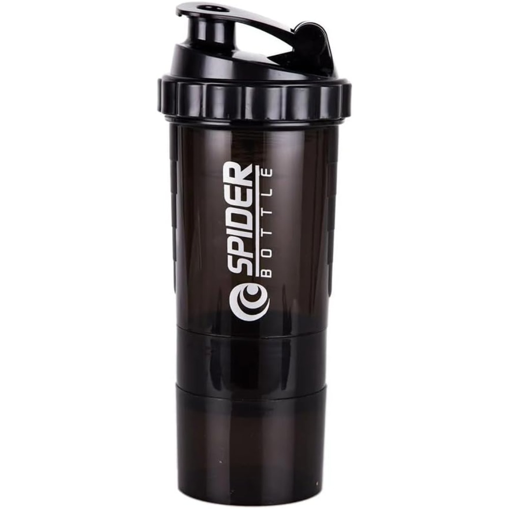 Protein Bar - 3 Layers Shaker Protein Bottle Powder