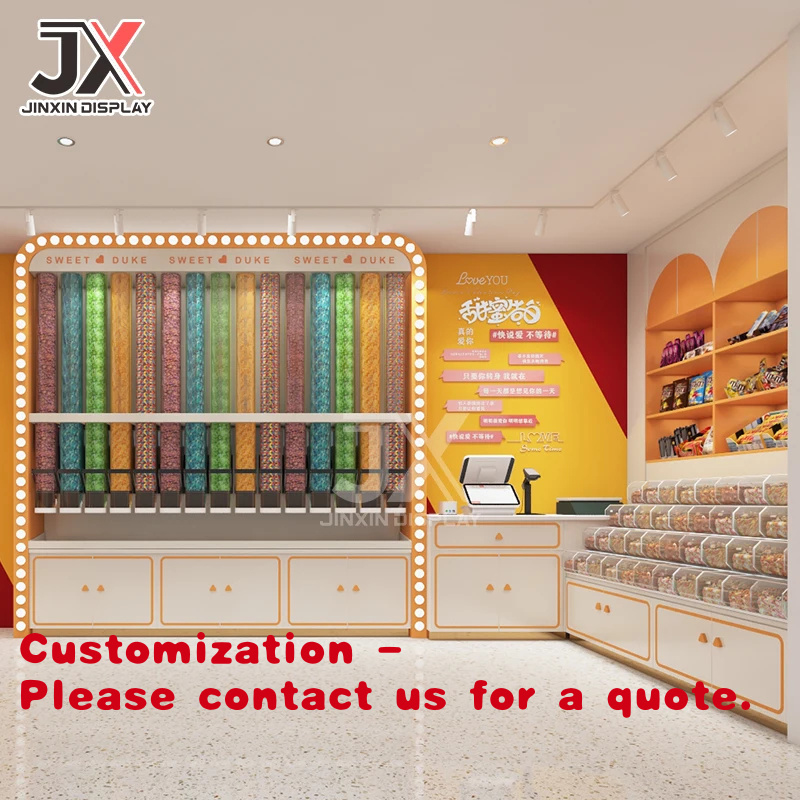 Chocolate Snack - custom.Store Counter Design Customizable LED Rectangular