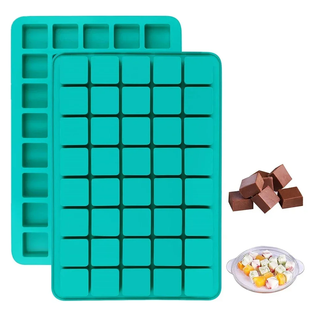 Chocolate Snack - 1Piece Square Caramel Candy Silicone Chocolate