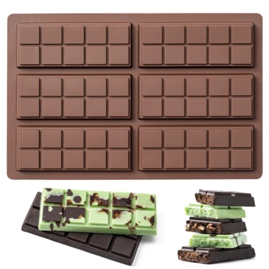 Chocolate Snack - Chocolate Bar Mold Non-Stick Chocolate Molds