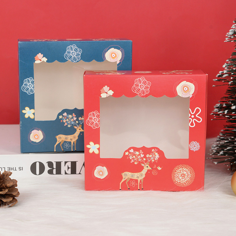 10/5Pcs Christmas Cookie Box w - Chocolate Snack recension och pris
