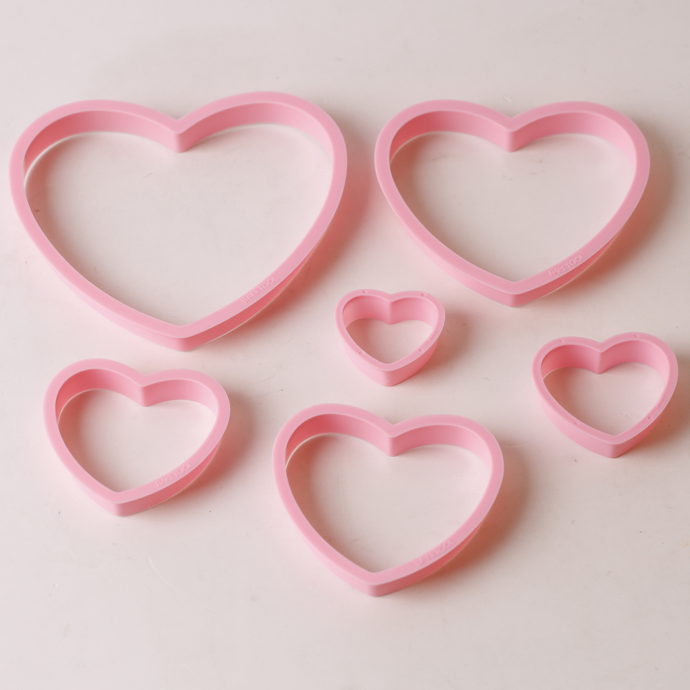 1set/3sets Pink Heart Star Flo - Cookies Pack recension och pris