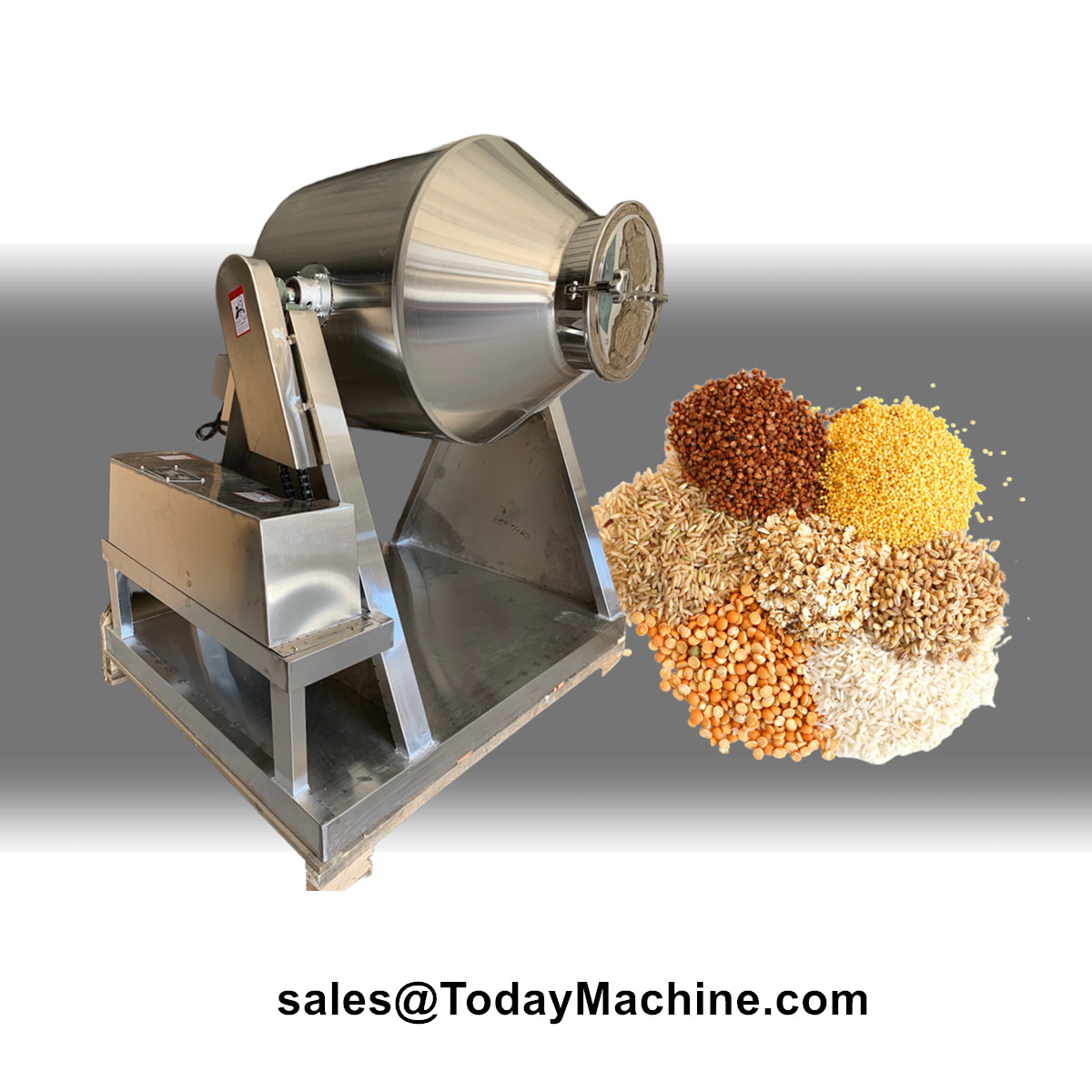 Food Grade Rotary Drum Mixer f - Dried Fruit recension och pris