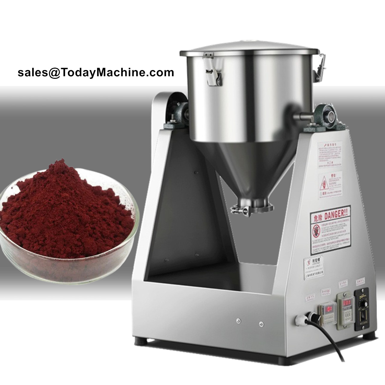 Food Grade Rotary Drum Mixer f - Dried Fruit recension och pris