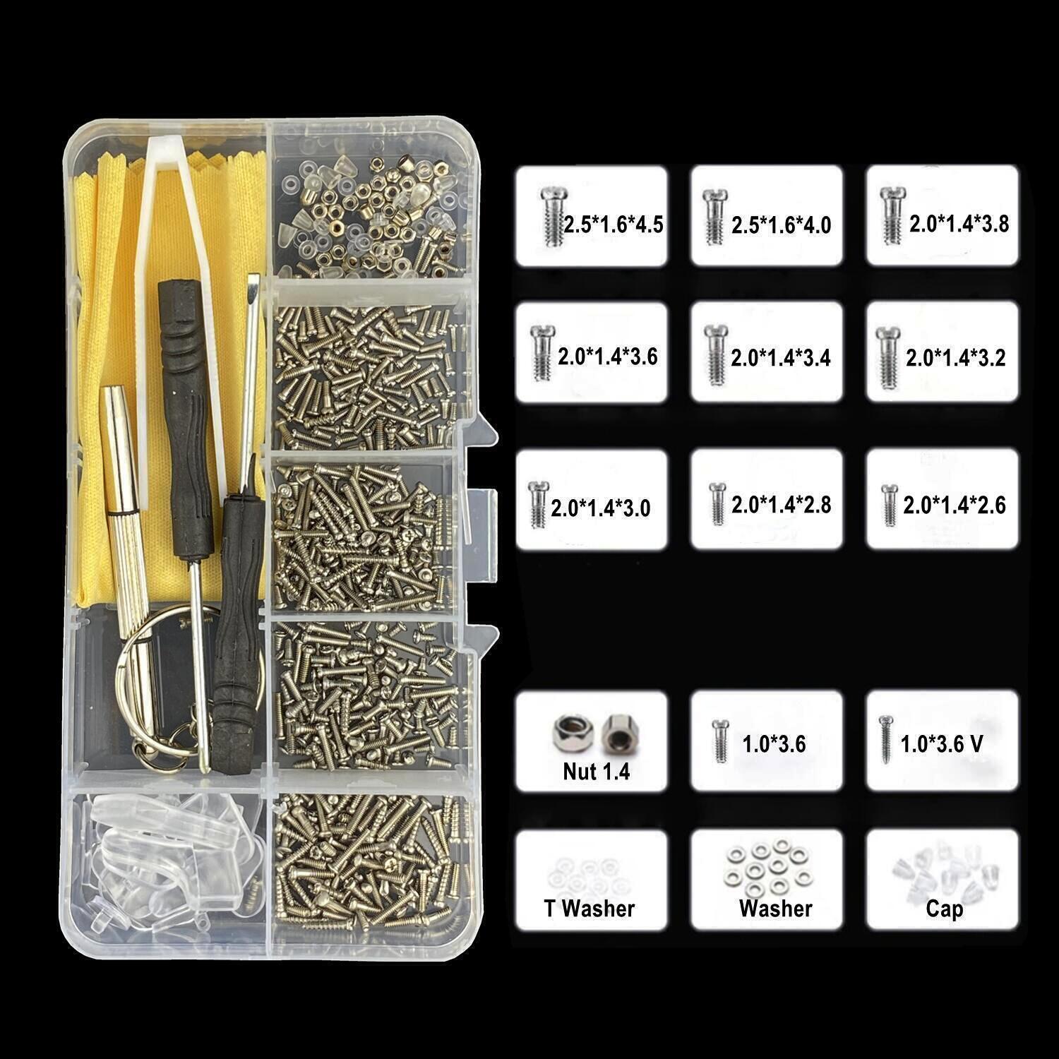 500 Pcs Eyeglasses Sunglass Re - Nuts Mix recension och pris