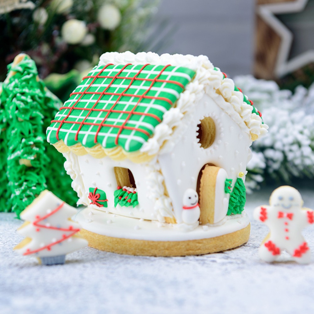6Pcs Mini Christmas Gingerbrea - Cookies Pack recension och pris