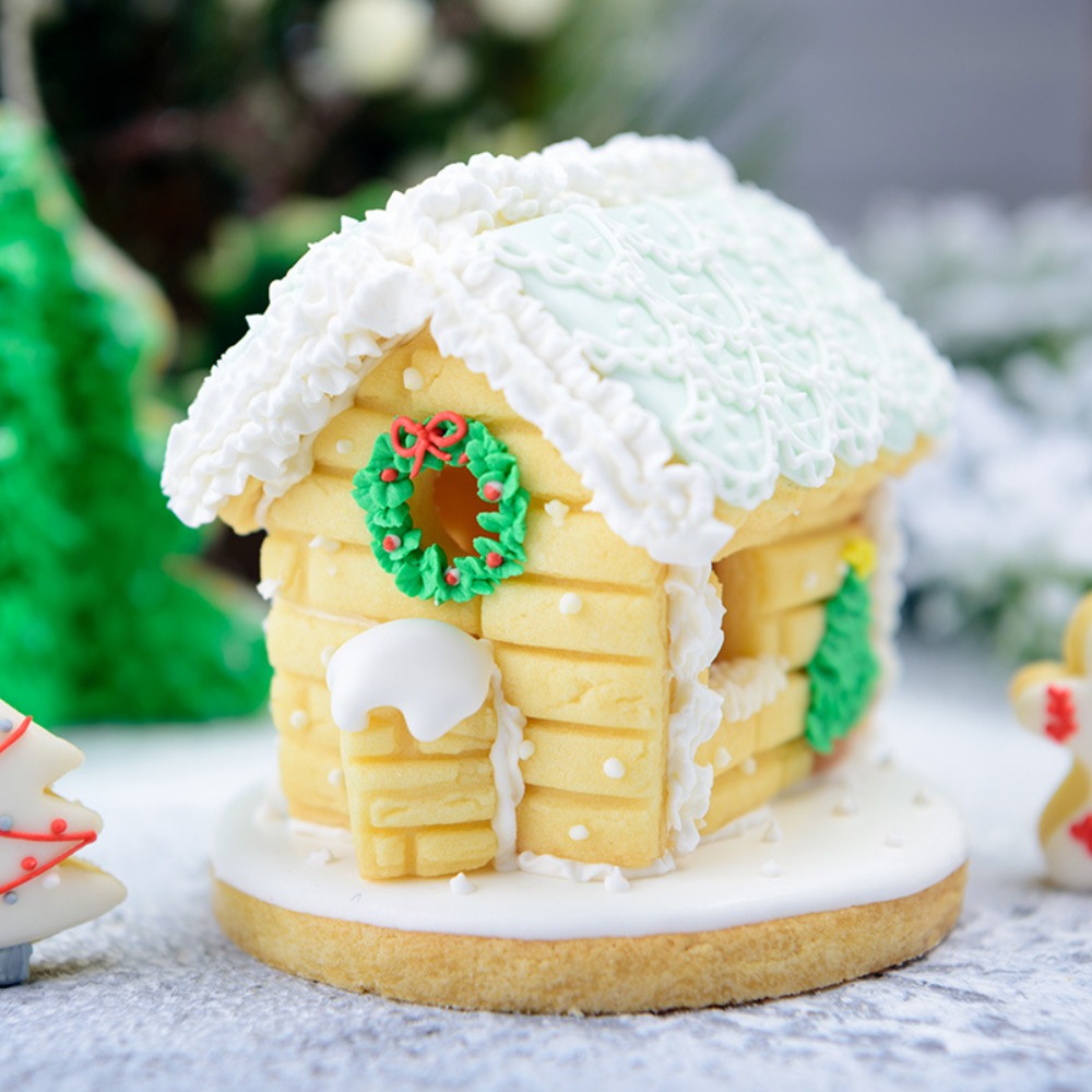 6Pcs Mini Christmas Gingerbrea - Cookies Pack recension och pris
