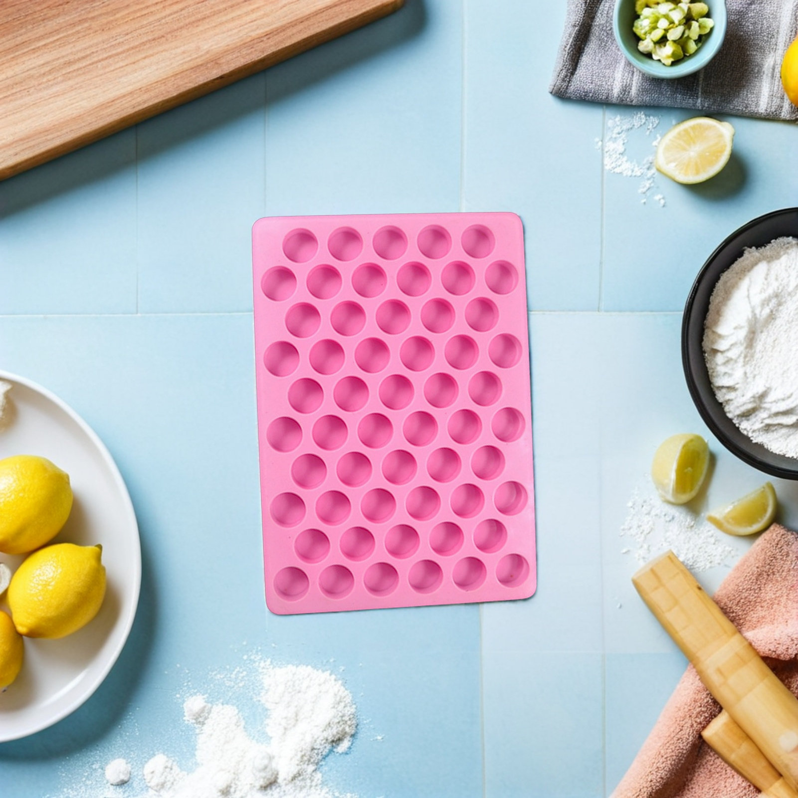 2Pcs Silicone Circle Molds Dia - Gummy Candy recension och pris
