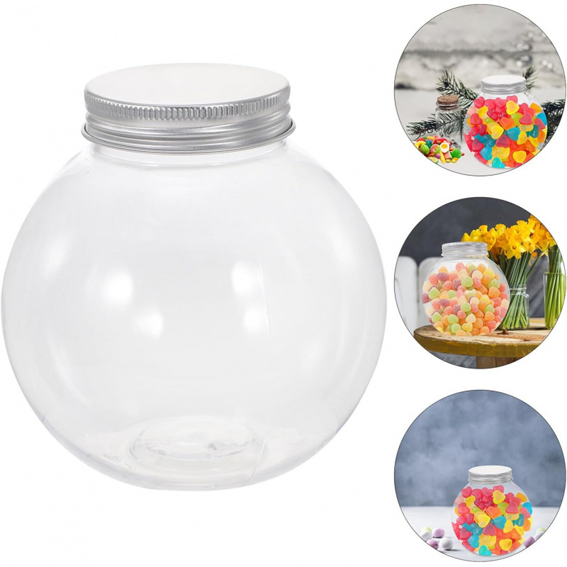 10/20Pcs Spherical Plastic Can - Chocolate Snack recension och pris
