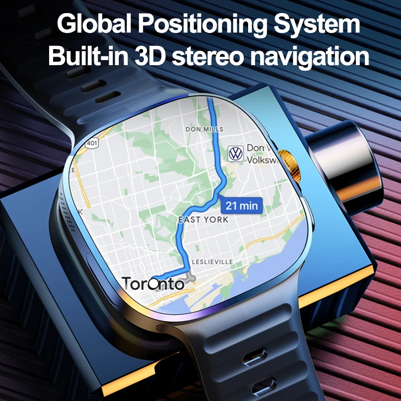 New Large Screen Smartwatch 4G - Seaweed Snack recension och pris