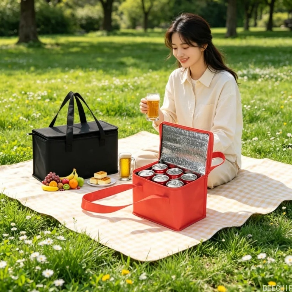 Portable Lunch Cooler Bag Fold - Food Snacks Delivery recension och pris
