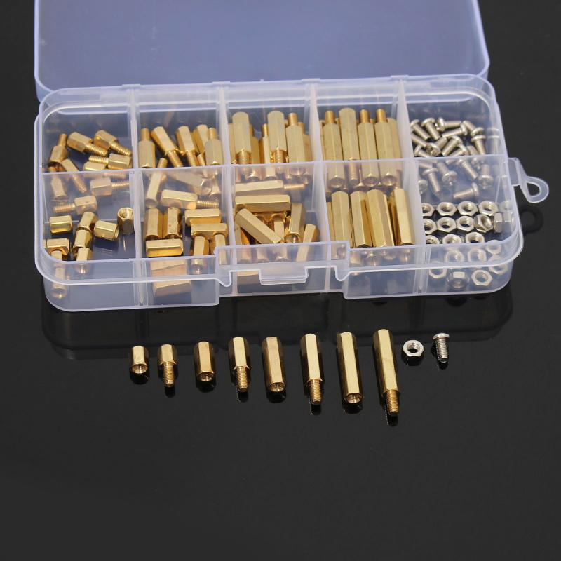 120pcs M3 Male Female Brass He - Nuts Mix recension och pris