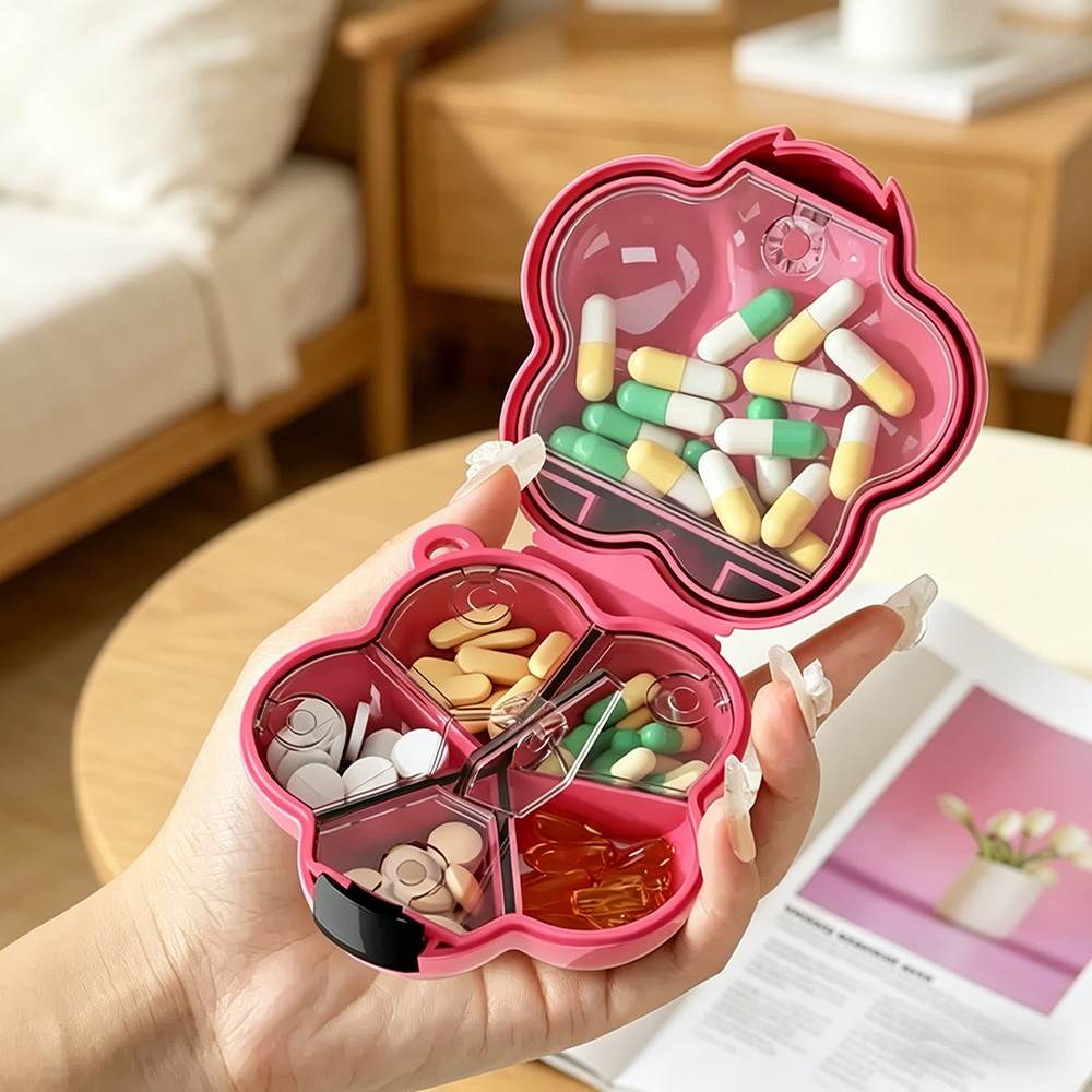 Dopamine Floral Mini Pill Box  - Seaweed Snack recension och pris