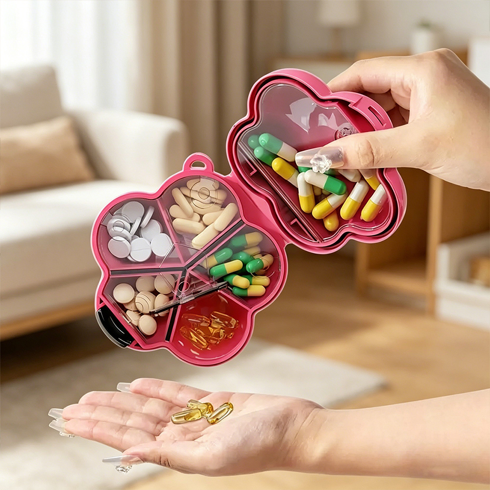 Dopamine Floral Mini Pill Box  - Seaweed Snack recension och pris