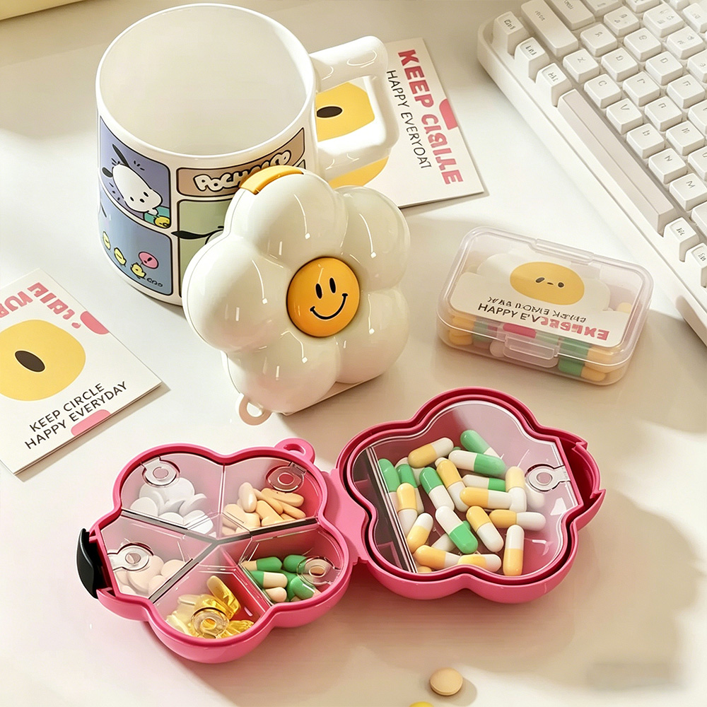 Dopamine Floral Mini Pill Box  - Seaweed Snack recension och pris