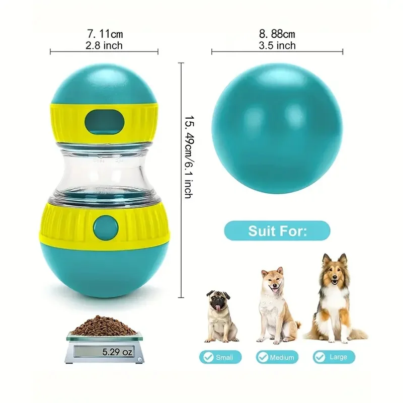 Interactive Dog Snack Dispense - Healthy Snacks Food recension och pris