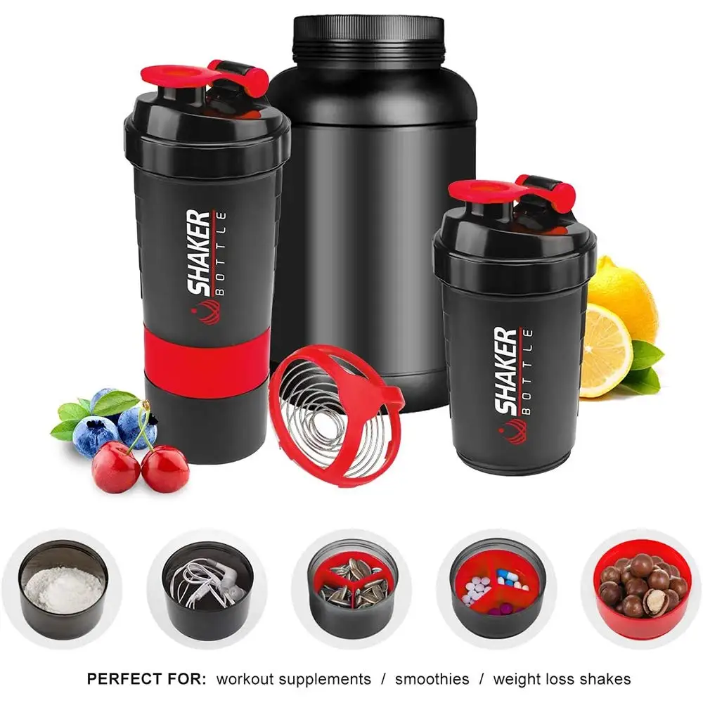 500ml Layered Protein Bottle P - Protein Bar recension och pris