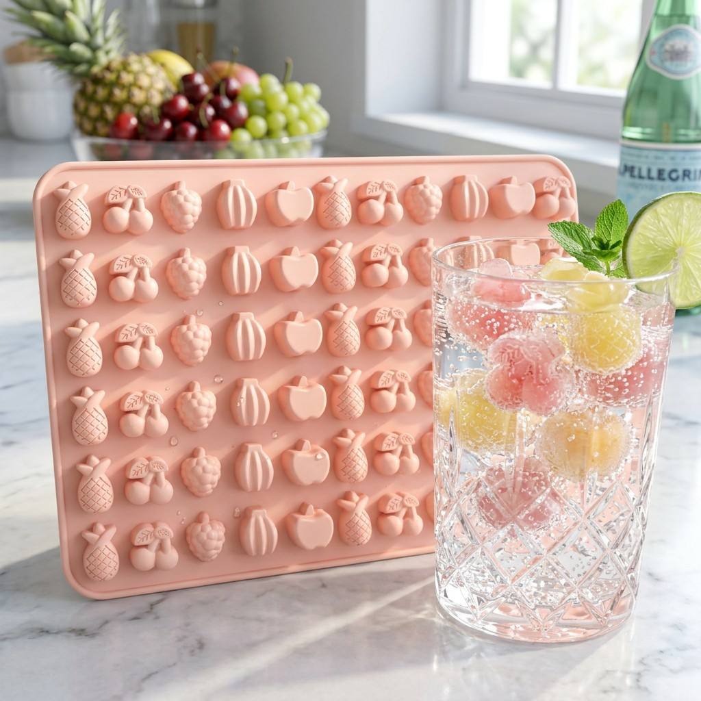 Gummy Fruit Molds, BPA Free Fo - Gummy Candy recension och pris