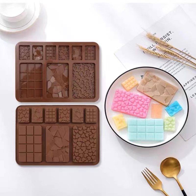1pc Chocolate Mold 3D Silicone - Chocolate Snack recension och pris