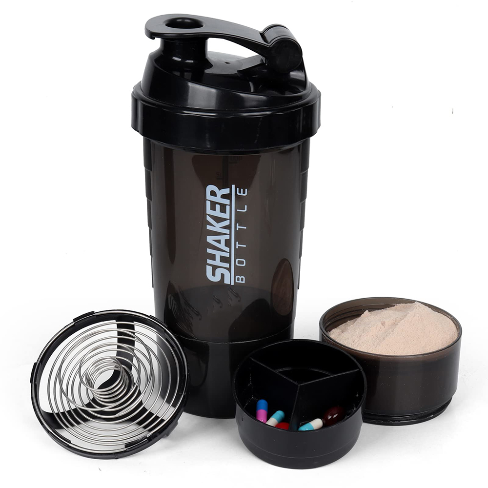 3 Layers Shaker Protein Bottle - Protein Bar recension och pris