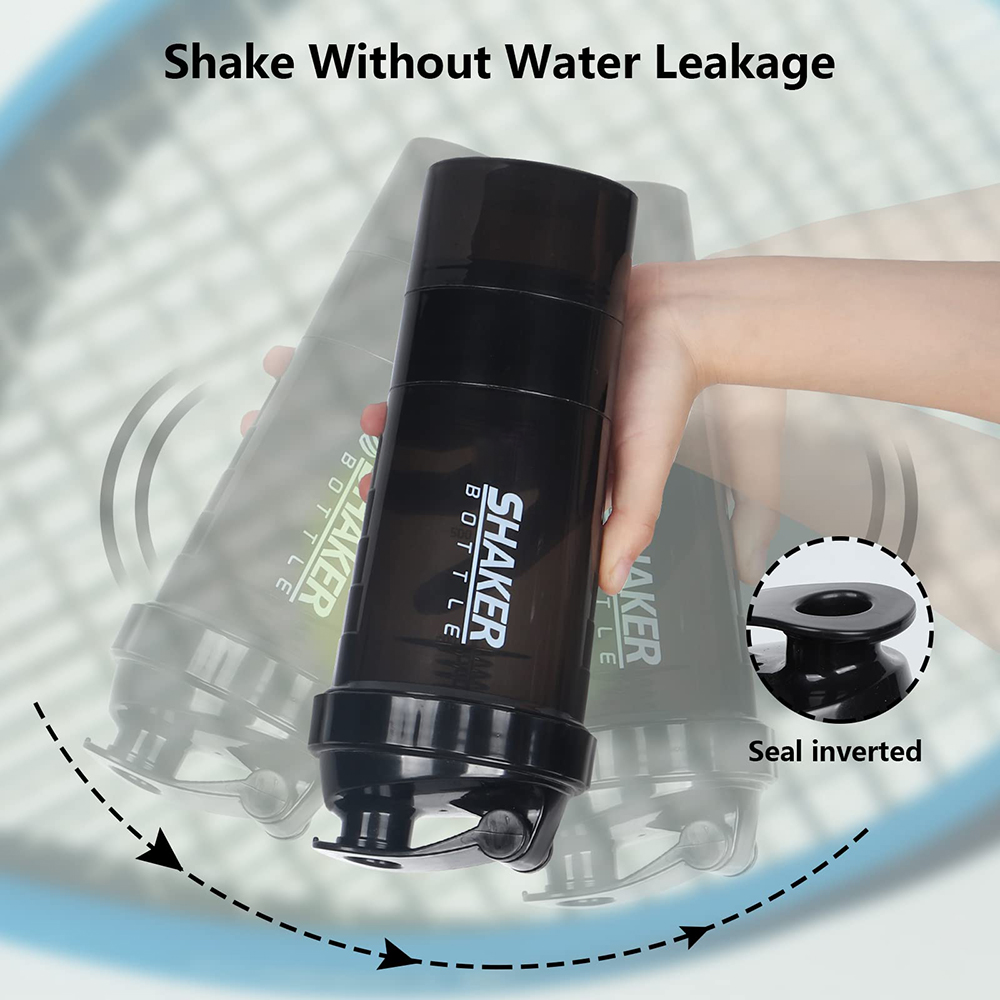 3 Layers Shaker Protein Bottle - Protein Bar recension och pris