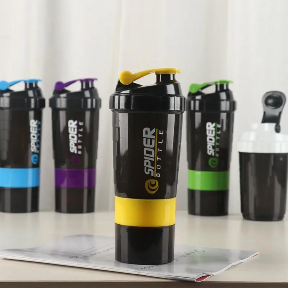 3 Layers Shaker Protein Bottle - Protein Bar recension och pris