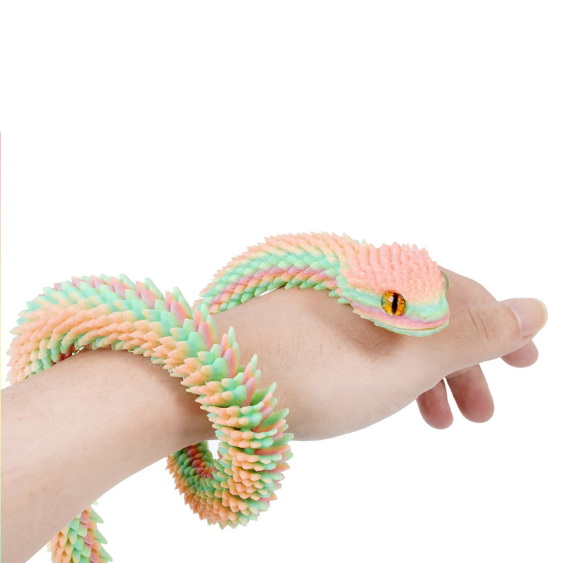 3D Printed Snake Movable Joint - Gummy Candy recension och pris