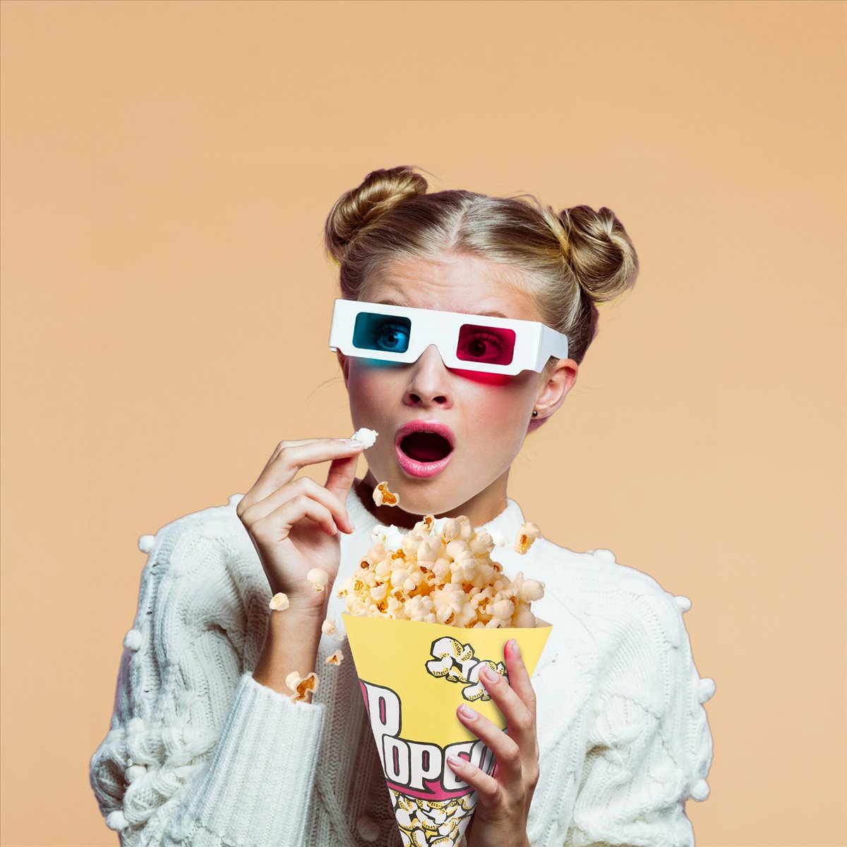 [Promotions]100X popcorn bags  - Popcorn recension och pris