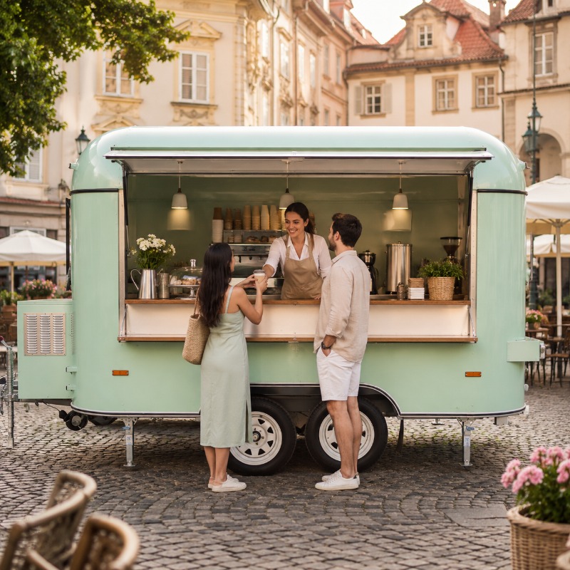 Food Truck Trailer Street Cate - Food Snacks Catering recension och pris
