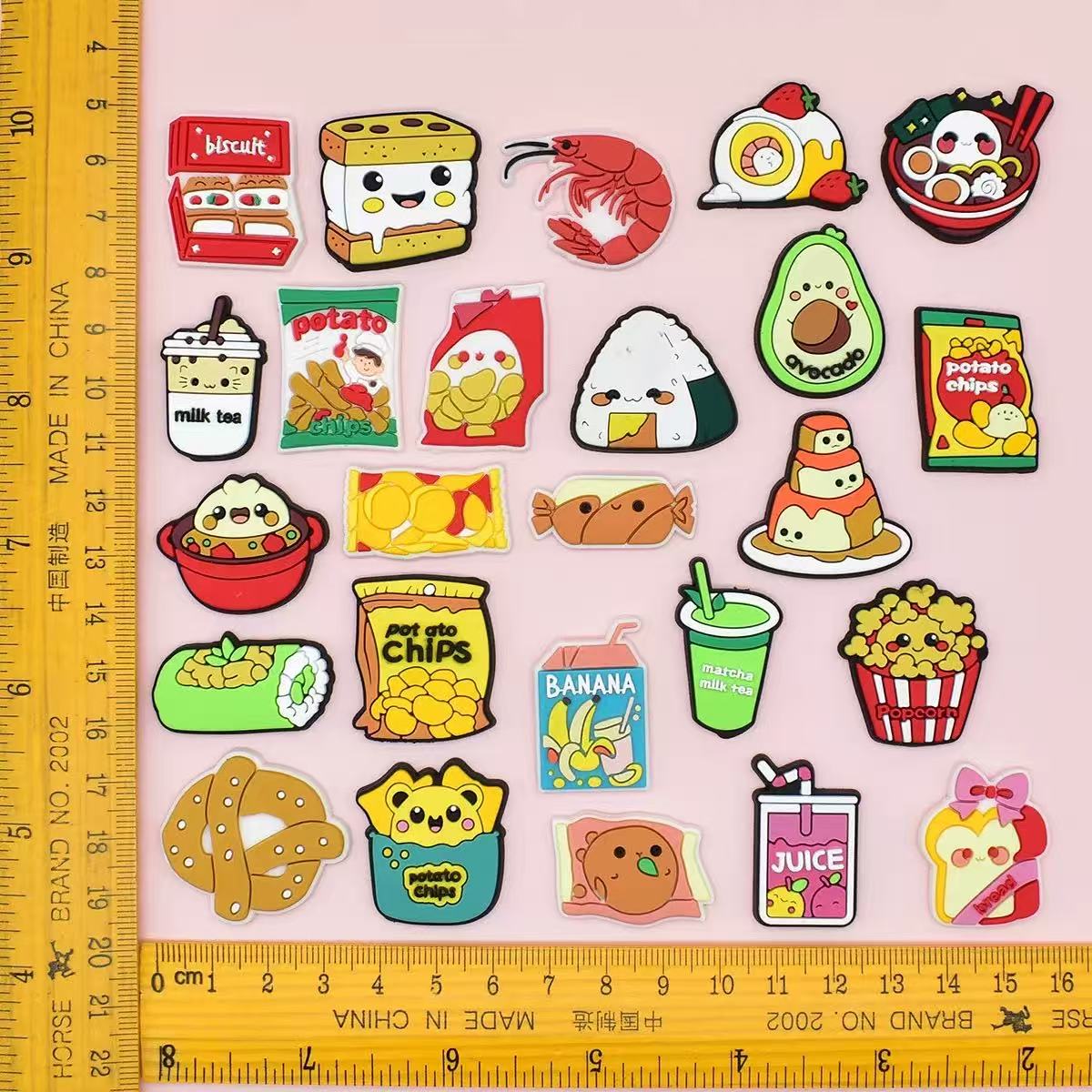 25-100pcs Mixed Food Series Sh - Food Snacks Drinks recension och pris