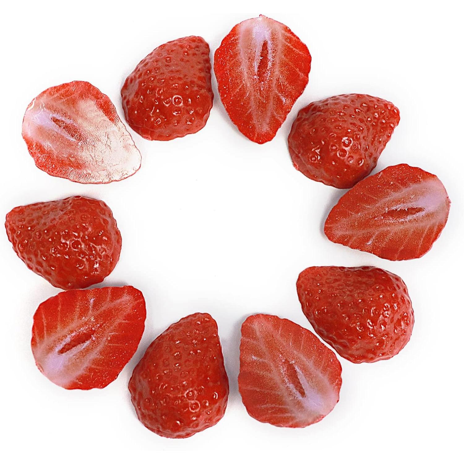 Artificial strawberry petals,  - Chocolate Snack recension och pris