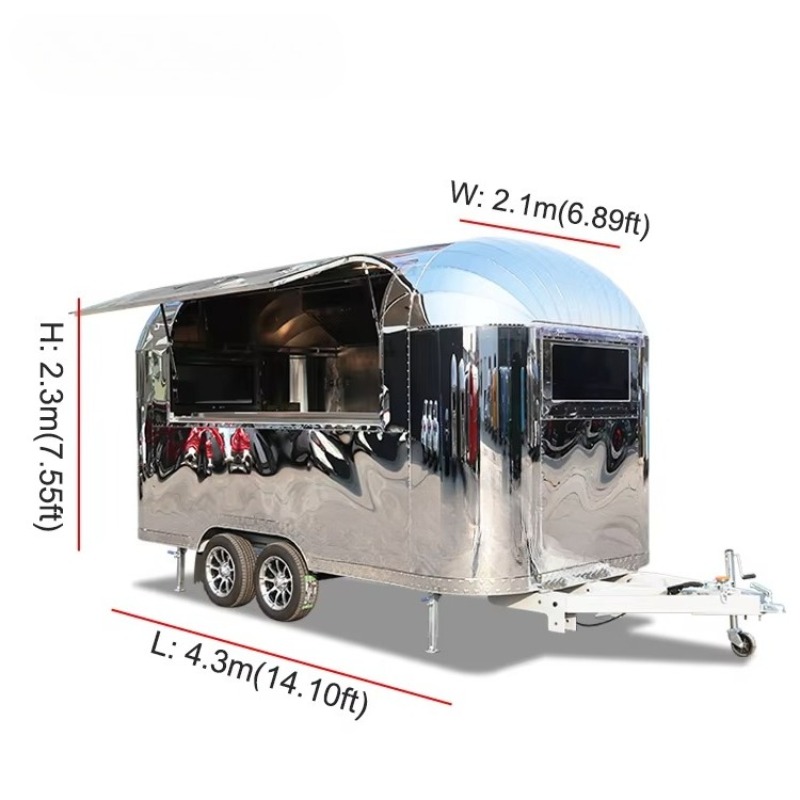 Food Truck Trailer Mobile Ice  - Popcorn recension och pris