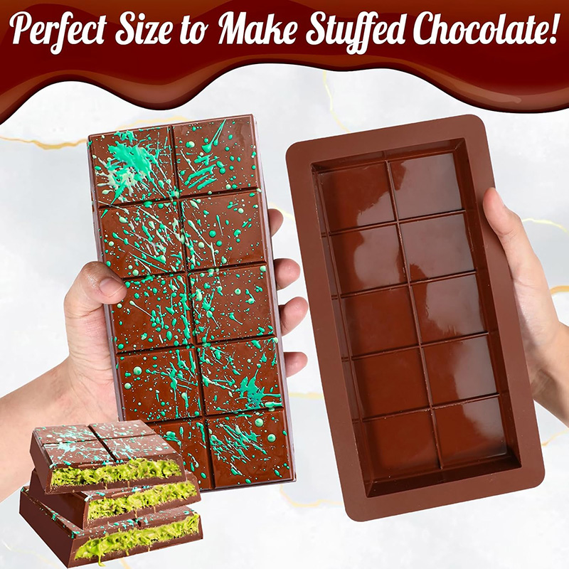 Chocolate Bar Molds Silicone B - Protein Bar recension och pris