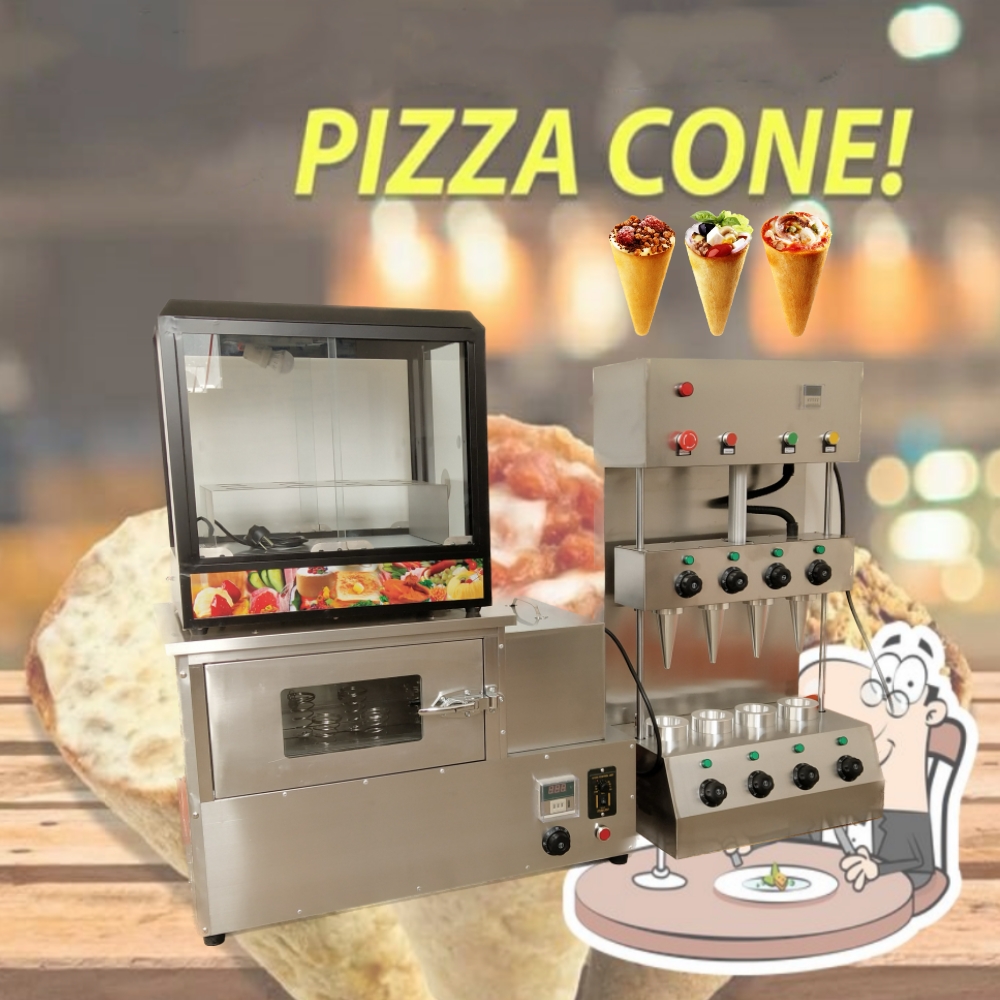 110V 220V Popular Pizza Cone M - Healthy Snacks Food recension och pris