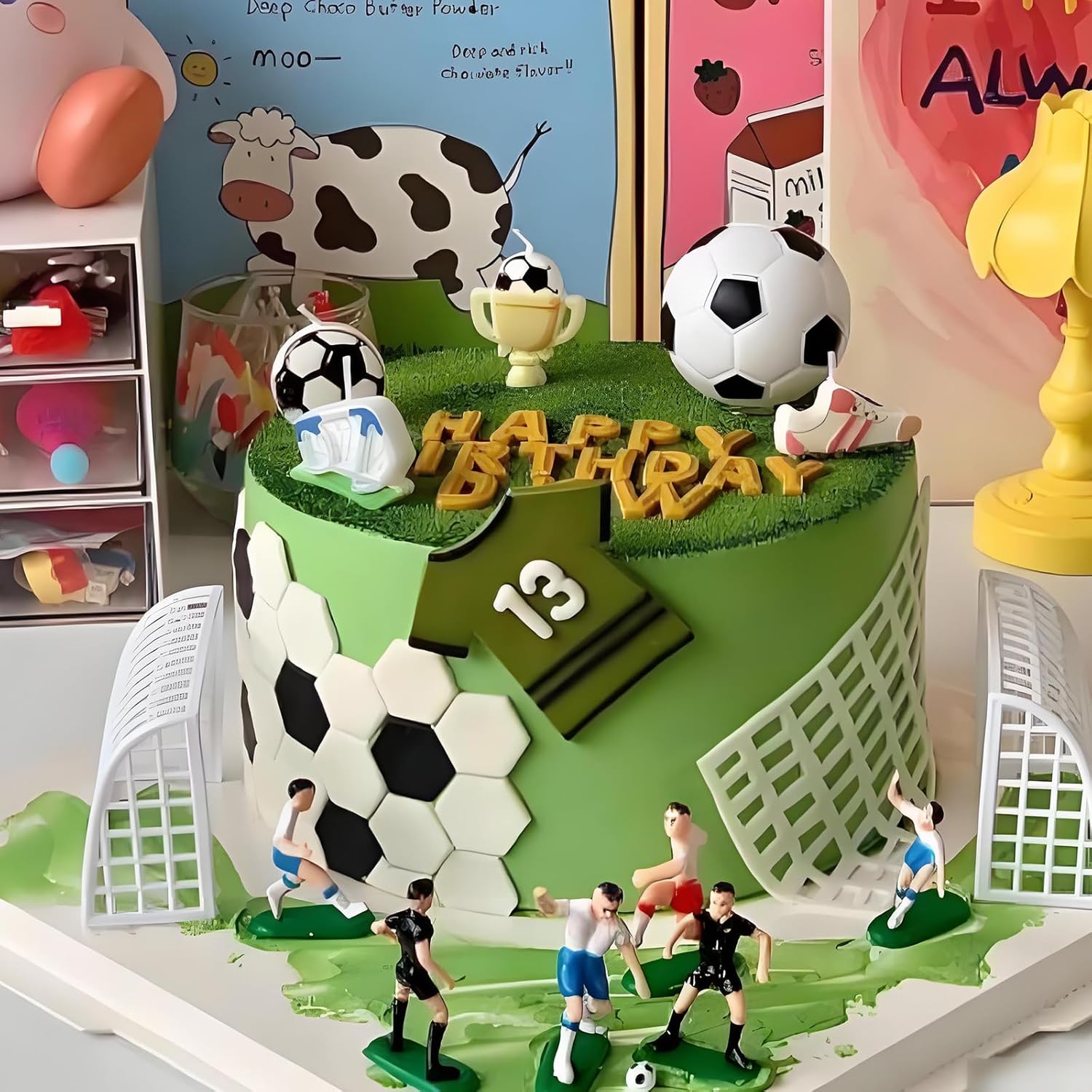 4PCS Football Themed Cookie Cu - Cookies Pack recension och pris