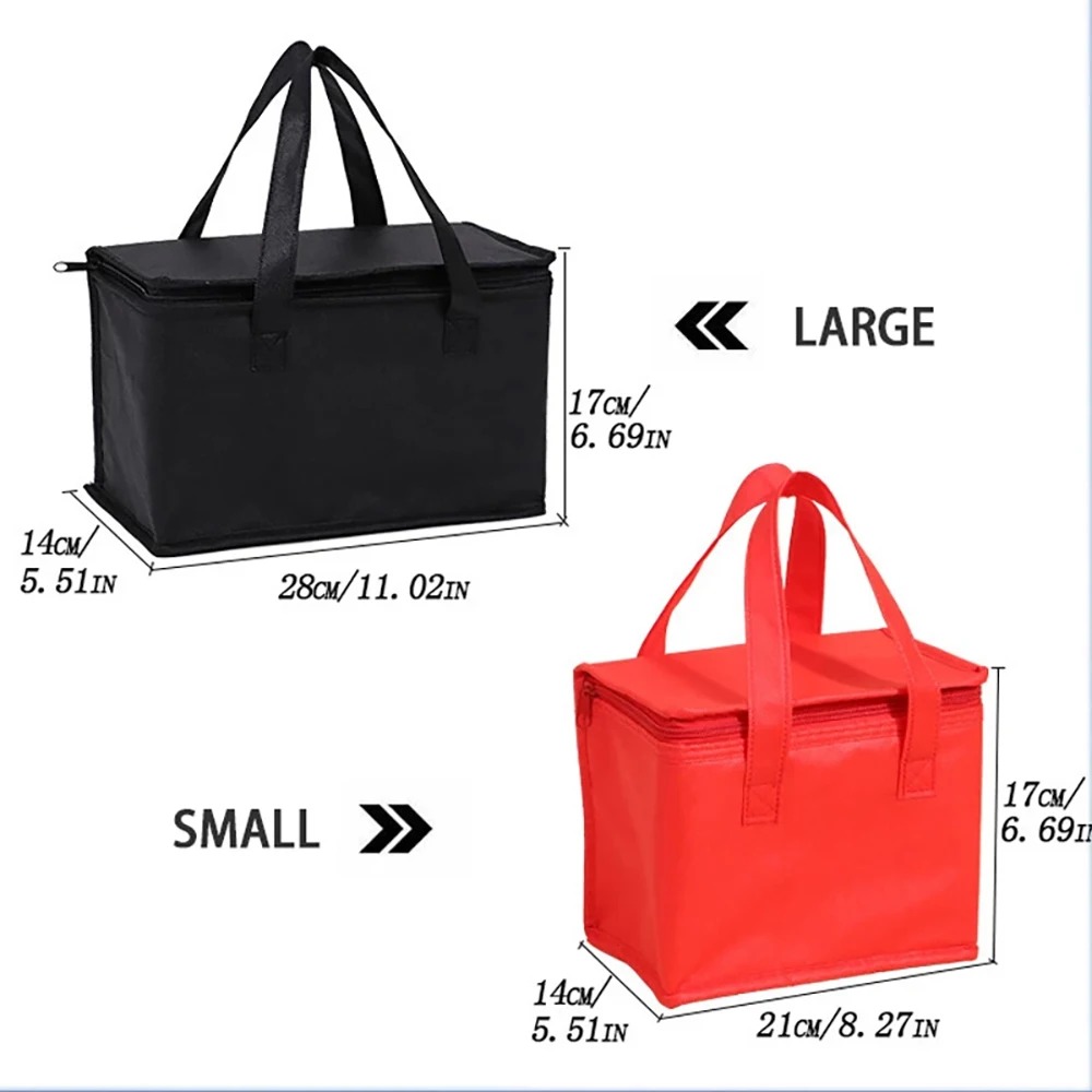 Portable Lunch Cooler Bag Insu - Food Snacks Delivery recension och pris
