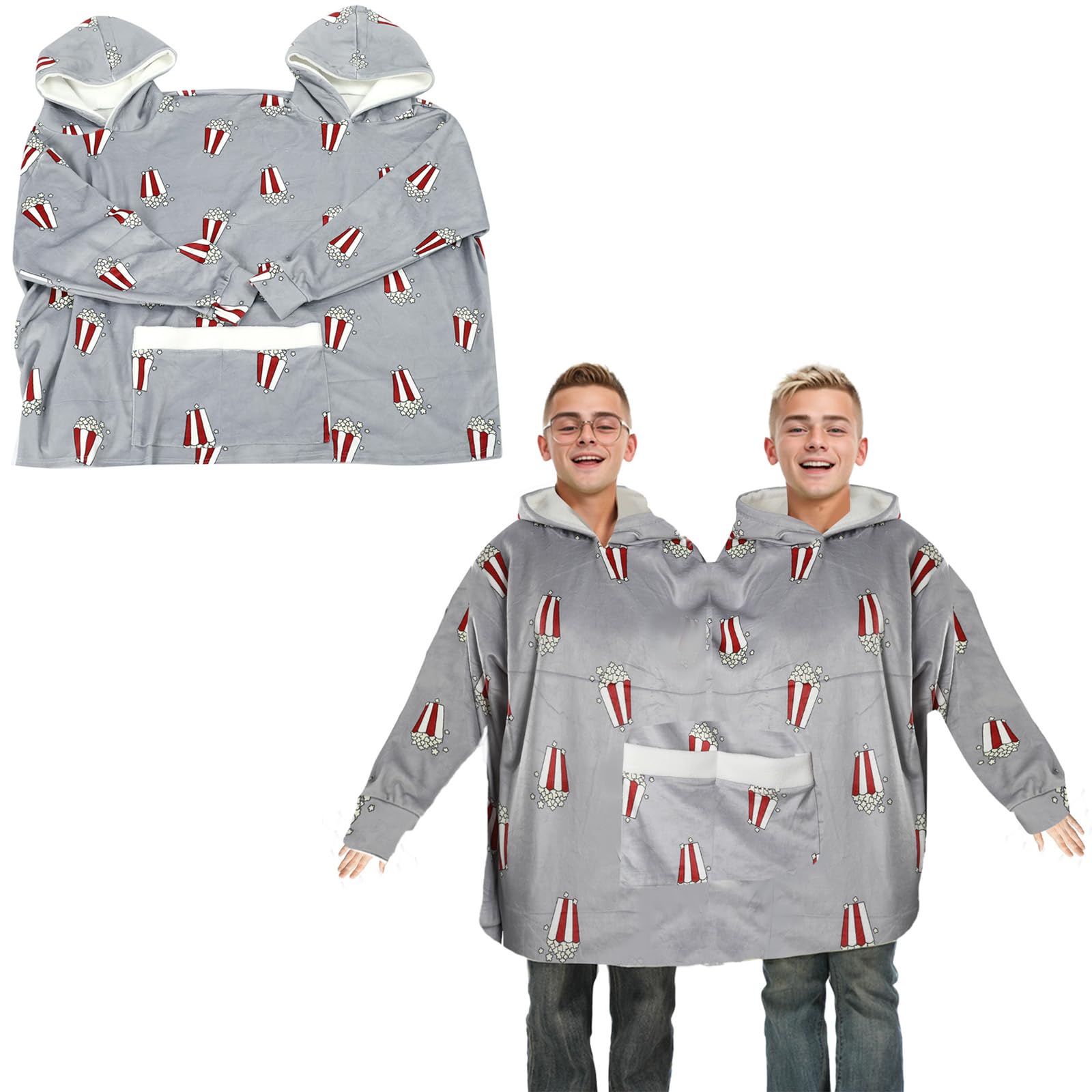Popcorn Print Matching Couples - Popcorn recension och pris