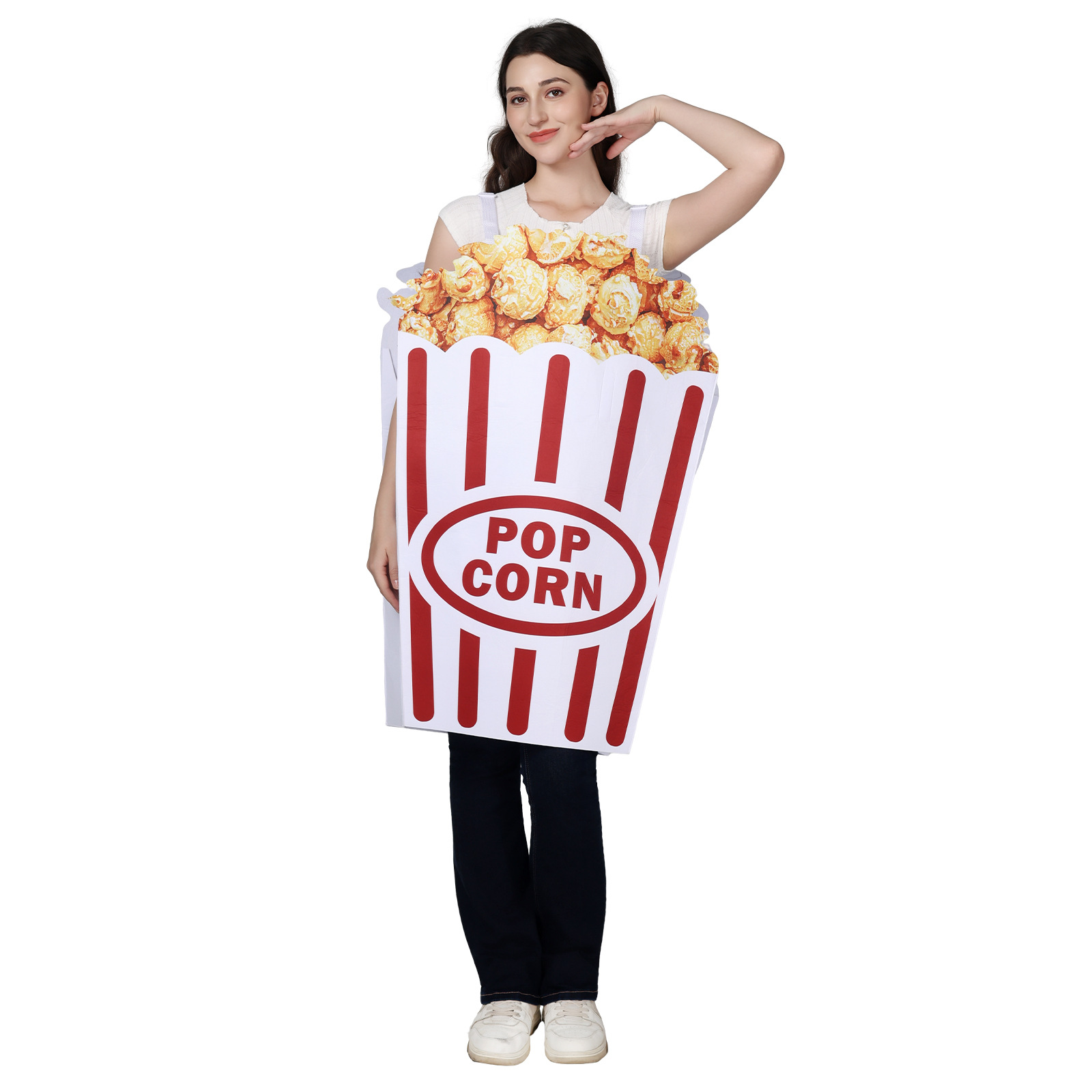 Adult Popcorn Box Costume Funn - Popcorn recension och pris