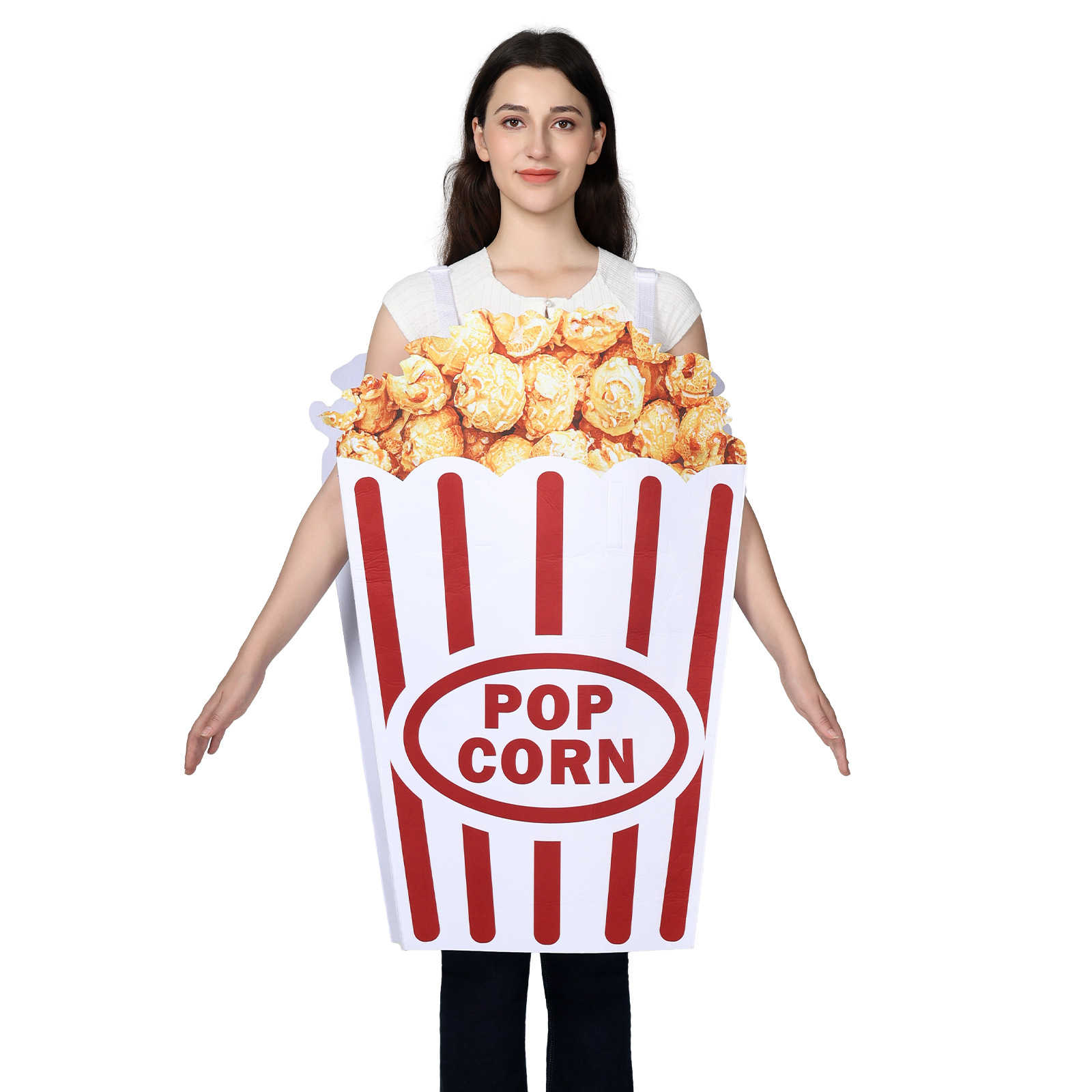 Adult Popcorn Box Costume Funn - Popcorn recension och pris