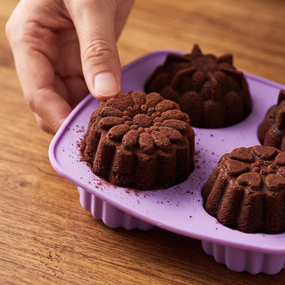 BPA Free 4-Hole Flower Shaped  - Healthy Snacks Food recension och pris