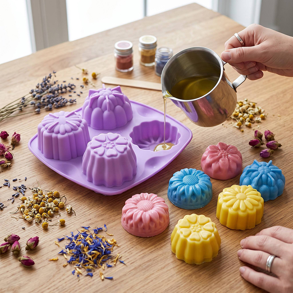 BPA Free 4-Hole Flower Shaped  - Healthy Snacks Food recension och pris