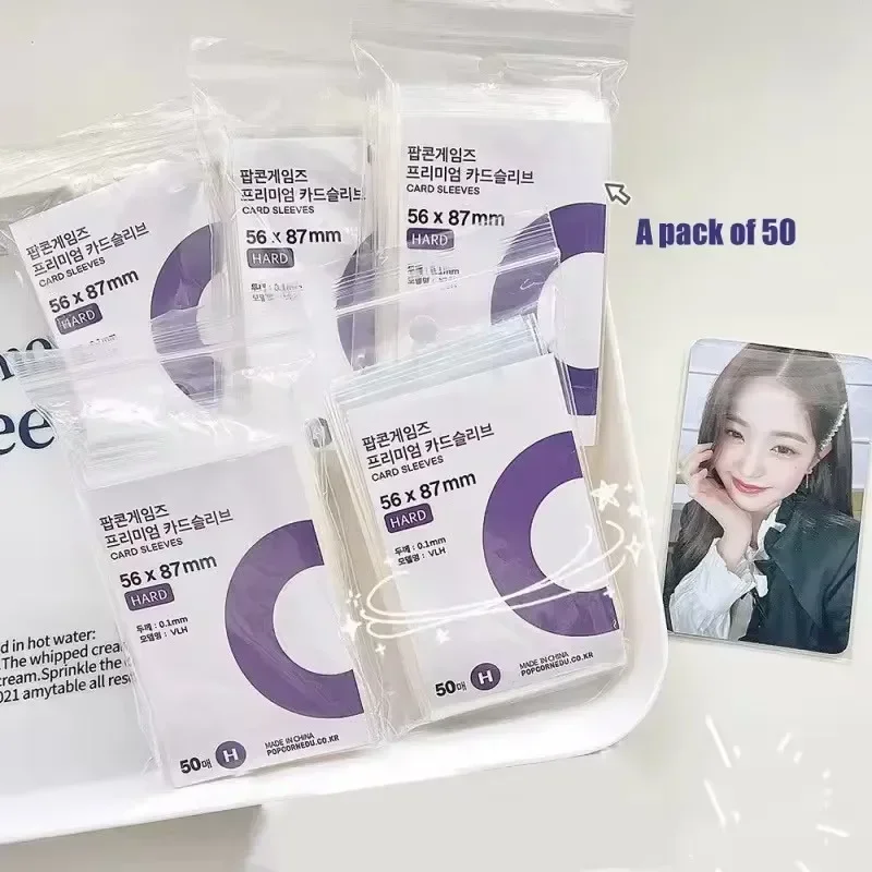 500Pcs Korea Card Sleeves HD T - Popcorn recension och pris