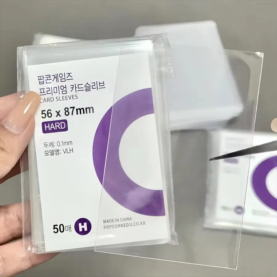 500Pcs Korea Card Sleeves HD T - Popcorn recension och pris